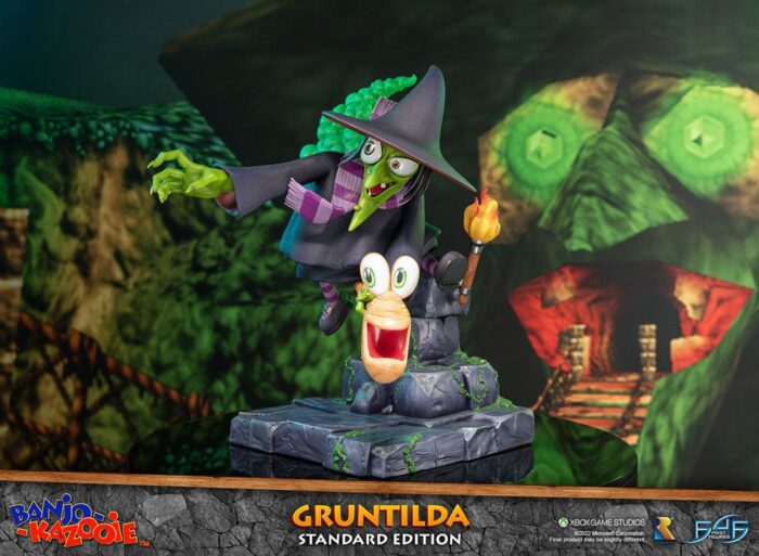 Banjo-Kazooie "Statue Gruntilda 40 cm"