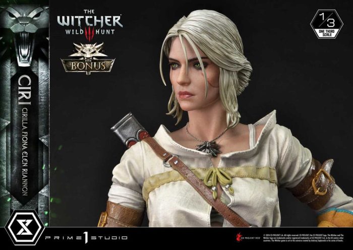 The Witcher 3: Wild Hunt Museum Masterline Statue 1/3 Wild Hunt Ciri Fiona Elen Riannon Bonus Version 81 cm