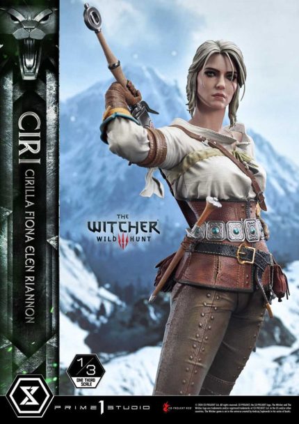 The Witcher 3: Wild Hunt Museum Masterline Statue 1/3 Wild Hunt Ciri Fiona Elen Riannon Bonus Version 81 cm