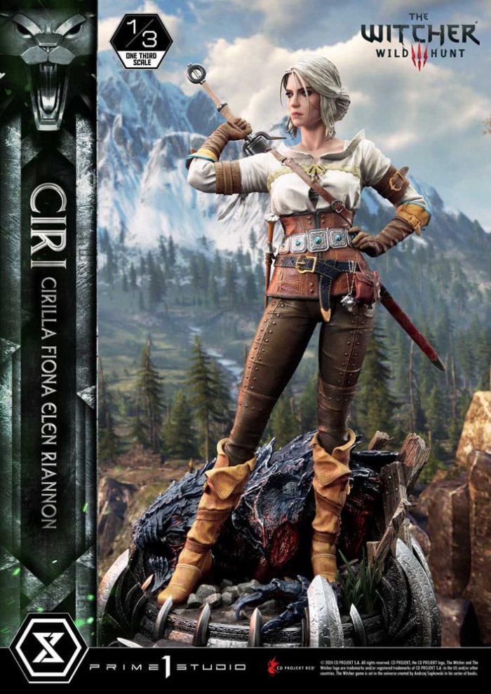 The Witcher 3: Wild Hunt Museum Masterline Statue 1/3 Wild Hunt Ciri Fiona Elen Riannon Bonus Version 81 cm