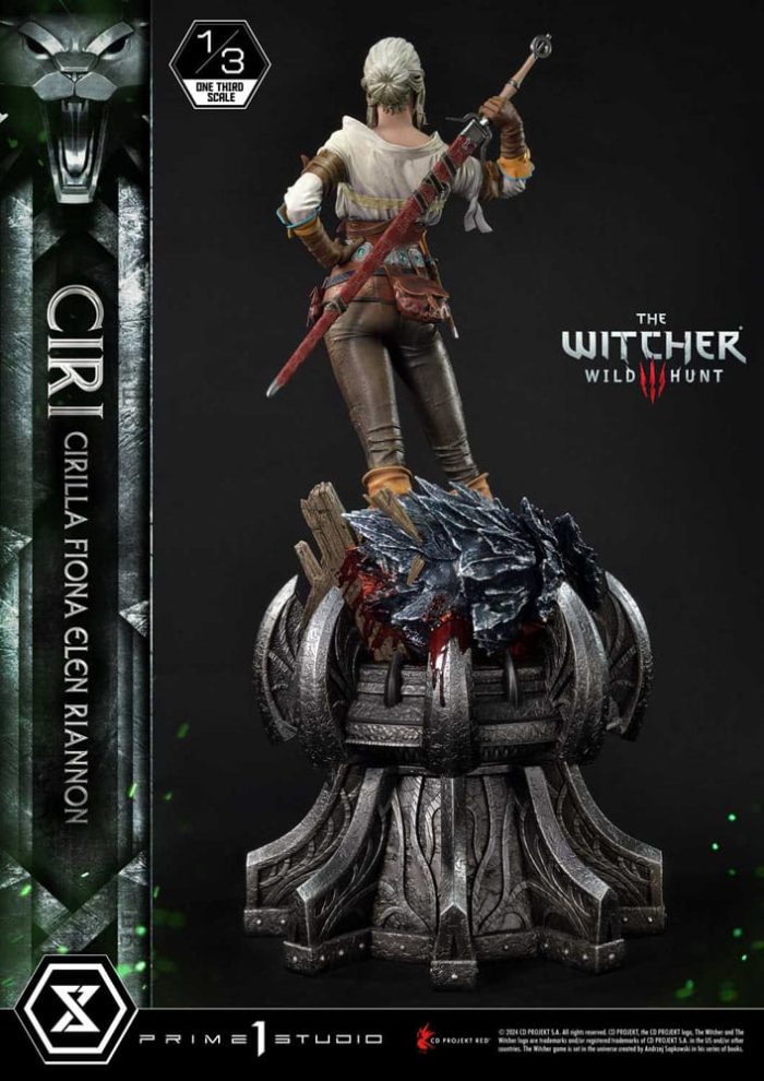 The Witcher 3: Wild Hunt Museum Masterline Statue 1/3 Wild Hunt Ciri Fiona Elen Riannon Bonus Version 81 cm