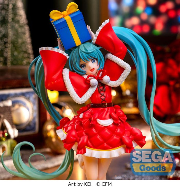 Hatsune Miku "Luminasta PVC Statue Hatsune Miku Christmas 2024 19 cm"